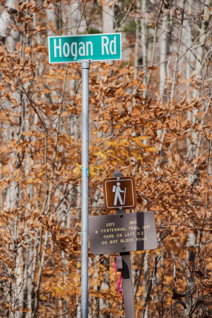 hogan road centennial trailhead sign fall 2022 jo sorrell