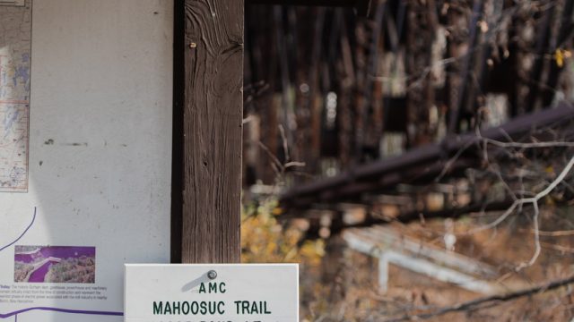 mt hayes hike via mahoosuc trail trailhead