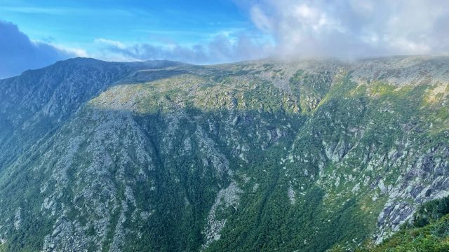 mt washington view toward tuckerman ravine