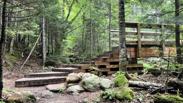 nineteen mile brook trail bridge